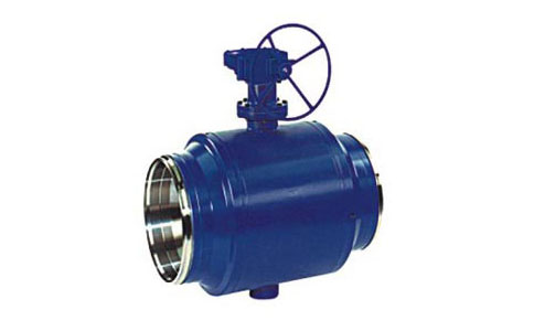 蝸輪鍛鋼全焊接球閥