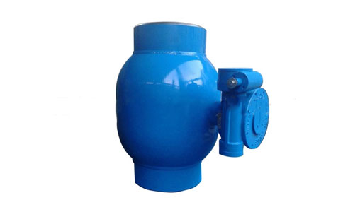 渦輪式全焊接球閥